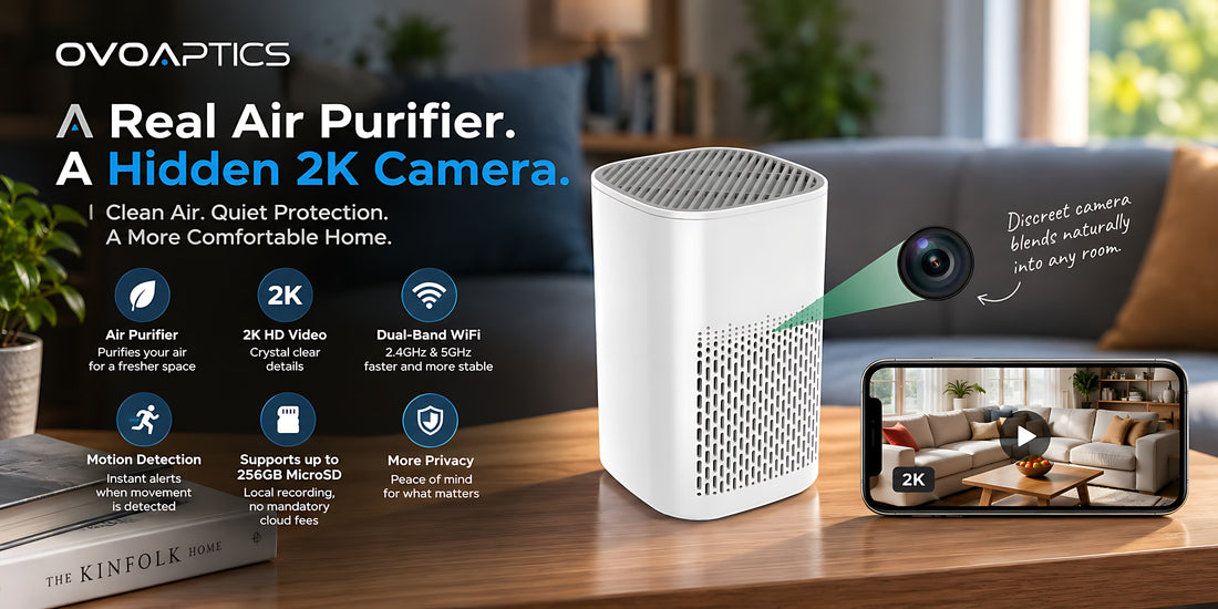Could This Be One of the Most Discreet 2K Hidden Cameras for Home Security?