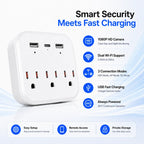 OVO-C-3: 1080P Hidden WiFi Wall Outlet Camera – Dual-Band WiFi & 24/7 Stealth Security