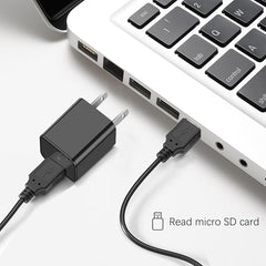 OVOC01 Wireless 1080P Spy Hidden Camera USB Charger can directly upload video to your computer