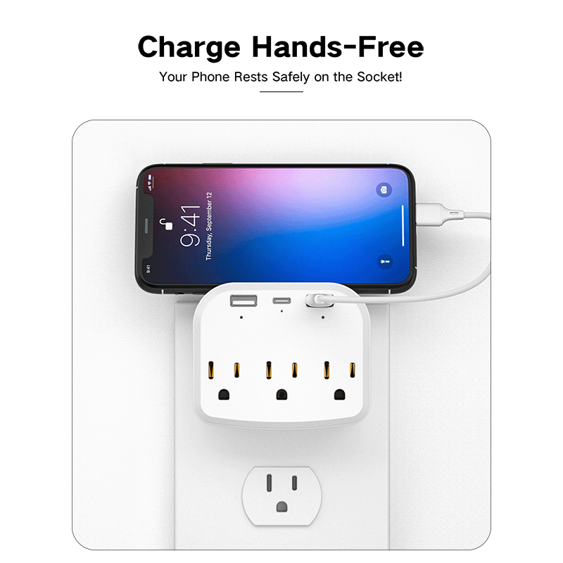 OVOC03 1080P Wireless Wall Outlet Charger Spy Cameras