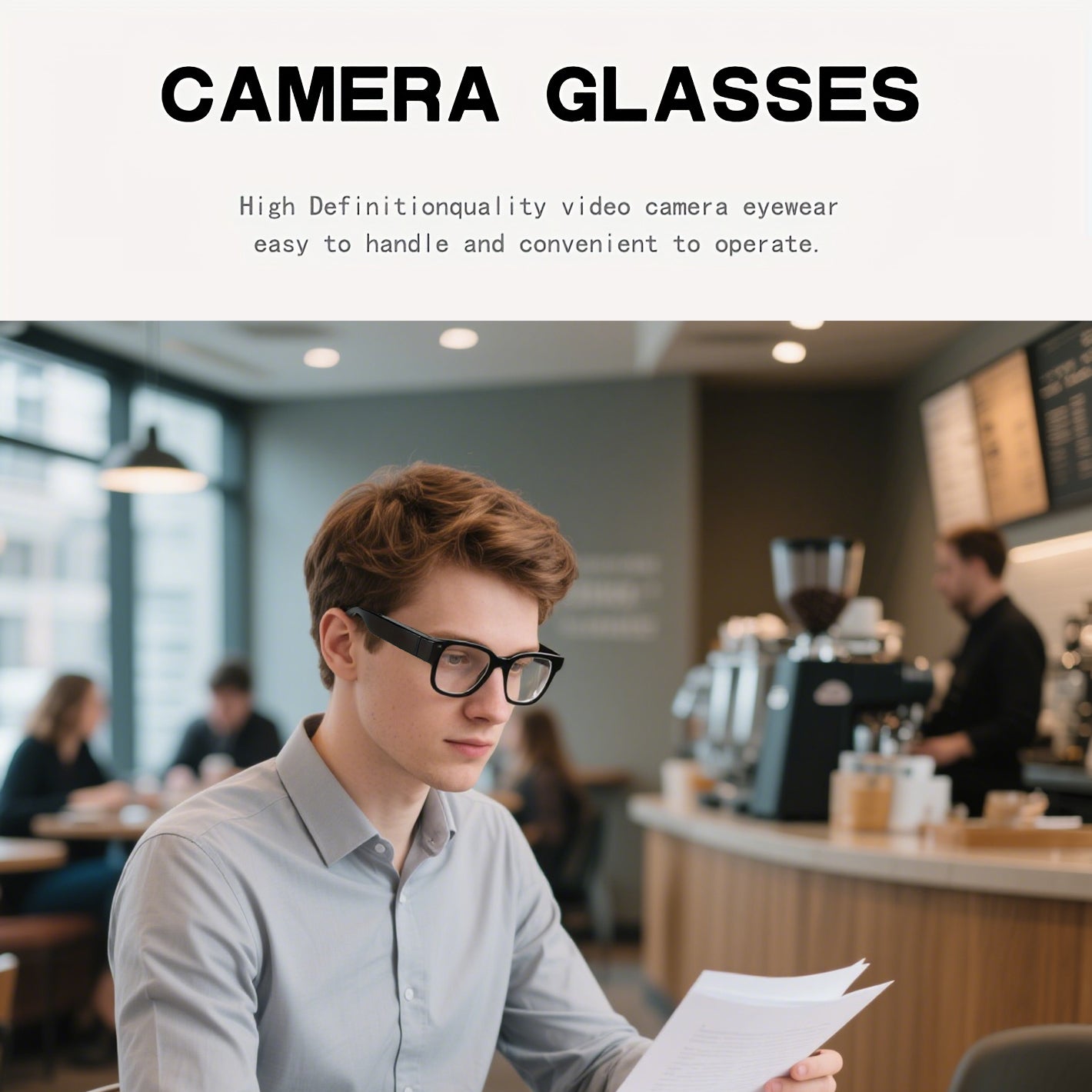 OVOG01 Glasses Spy Camera