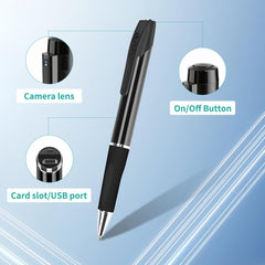 OVOP01 Spy Pen Camera with Slide Cover Internal structure