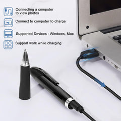 OVOP01 Spy Pen Camera with Slide Cover easing charing and Data upload